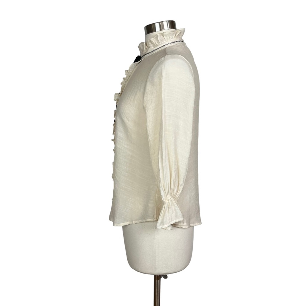 Mine Ruffled Embroidered Top - Picture 4 of 16